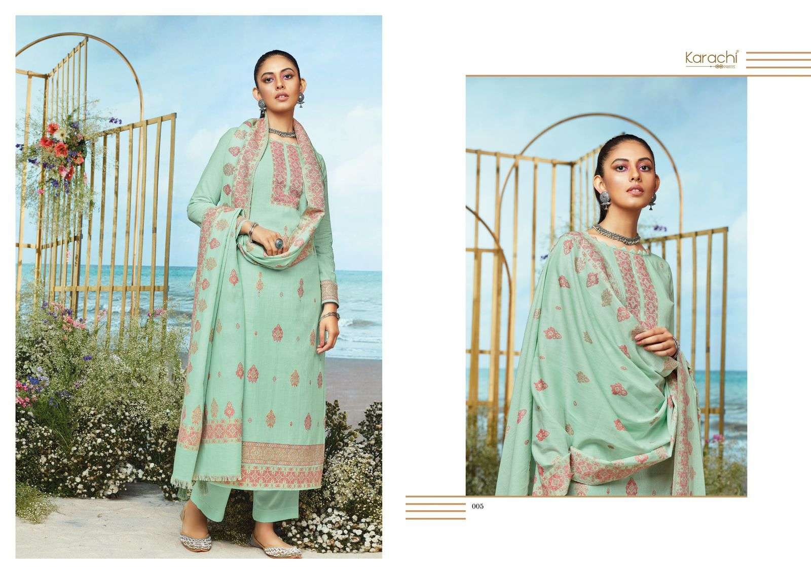 KARACHI PRINTS ELINOR PURE LAWN SUITS CATALOG