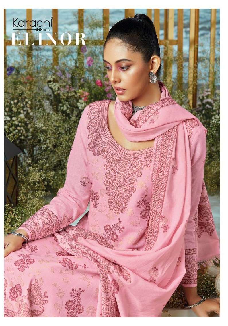 KARACHI PRINTS ELINOR PURE LAWN SUITS CATALOG