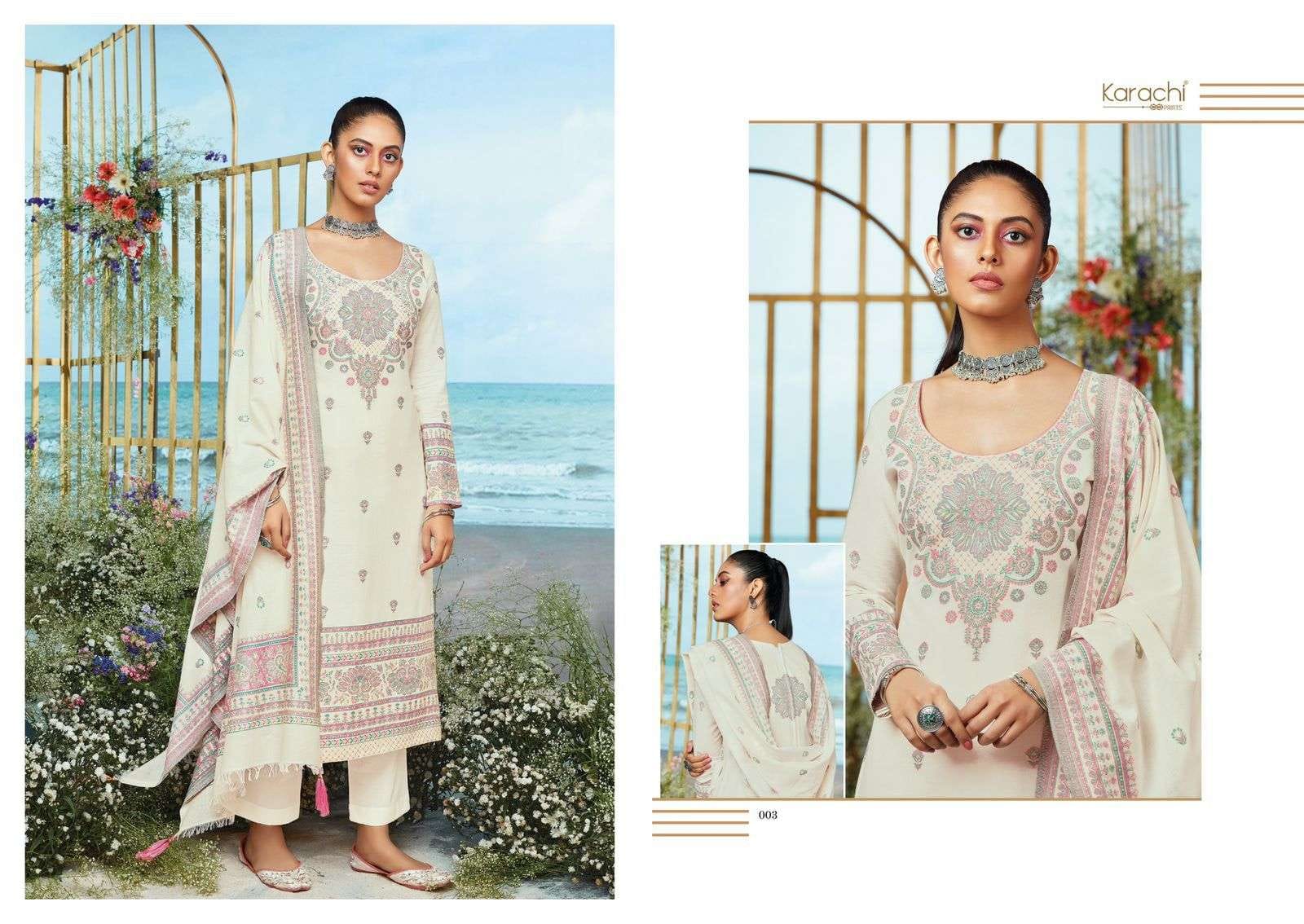 KARACHI PRINTS ELINOR PURE LAWN SUITS CATALOG