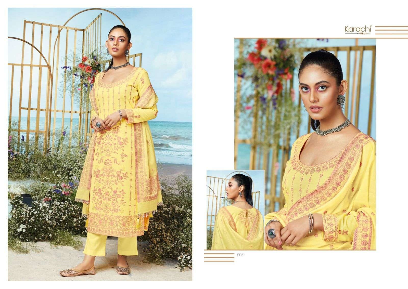 KARACHI PRINTS ELINOR PURE LAWN SUITS CATALOG