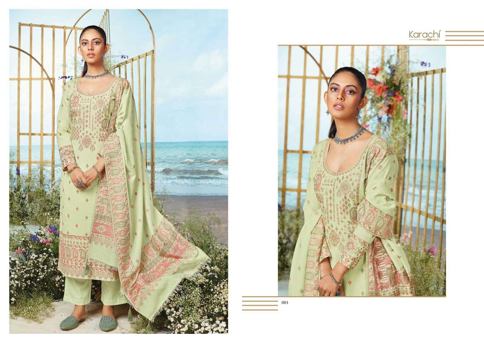 KARACHI PRINTS ELINOR PURE LAWN SUITS CATALOG