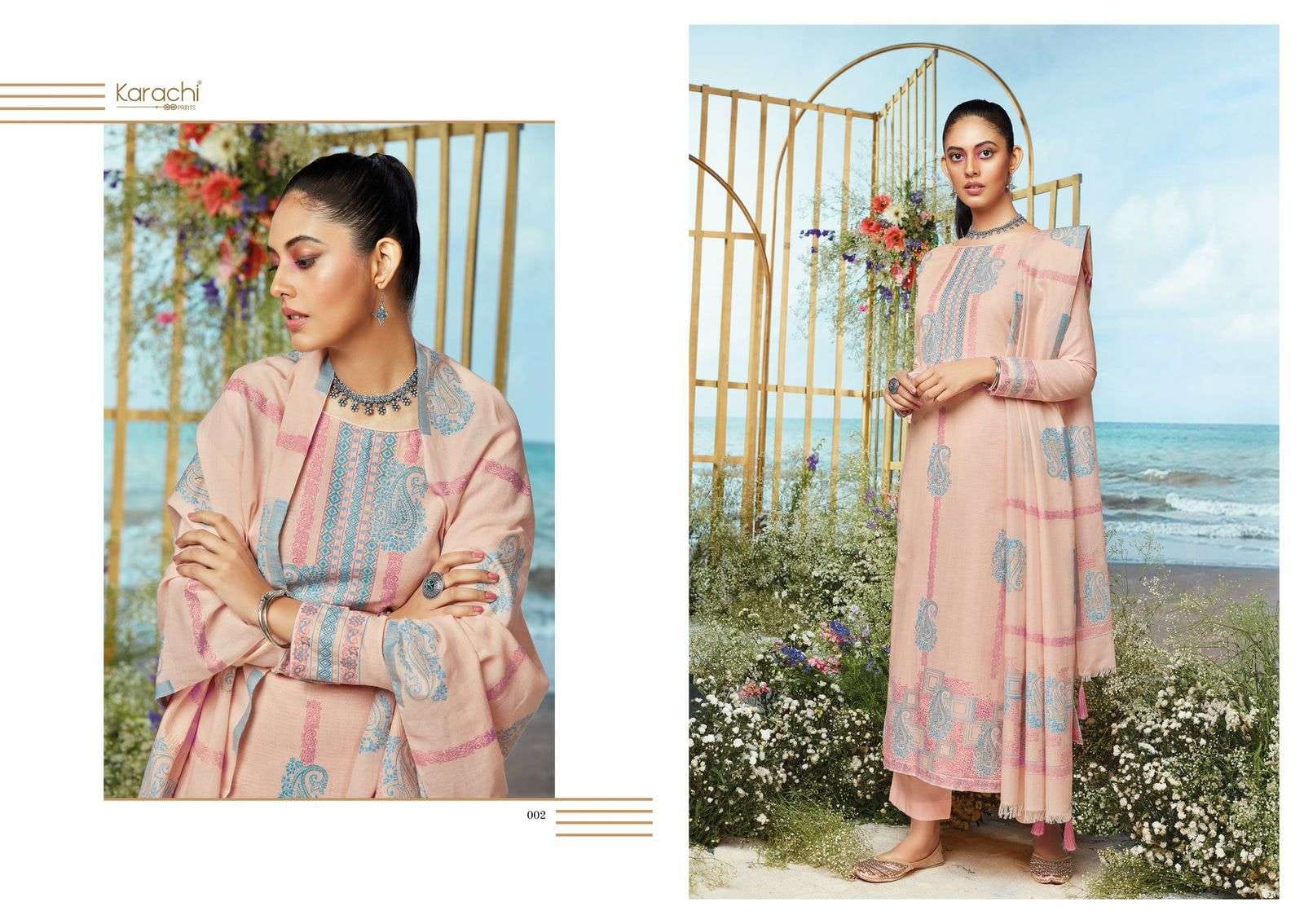 KARACHI PRINTS ELINOR PURE LAWN SUITS CATALOG