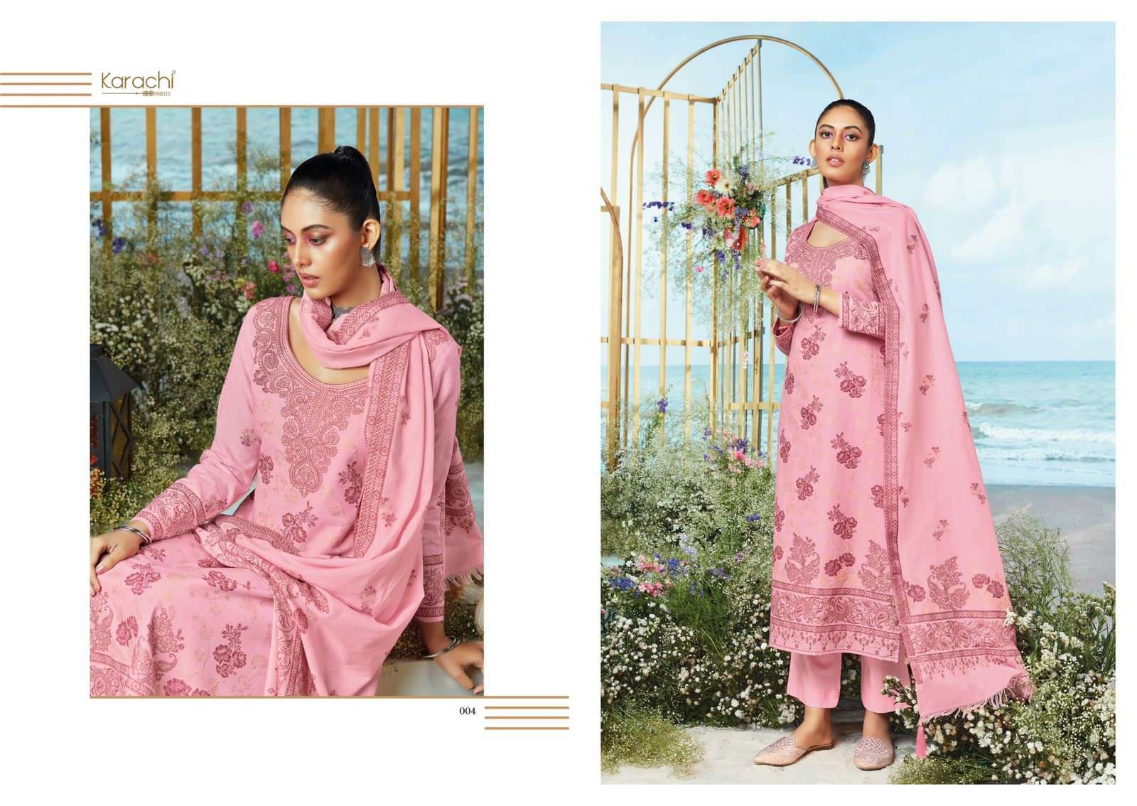 KARACHI PRINTS ELINOR PURE LAWN SUITS CATALOG