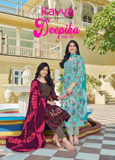 KAVYA DEEPIKA VOL 32 READYMADE KURTIS CATALOG