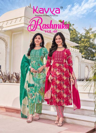 KAVYA RASHMIKA VOL 5 READYMADE KURTIS SUPPLIER