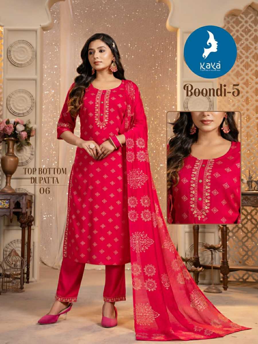 KAYA BOONDI VOL 5 KURTI WHOLESALER