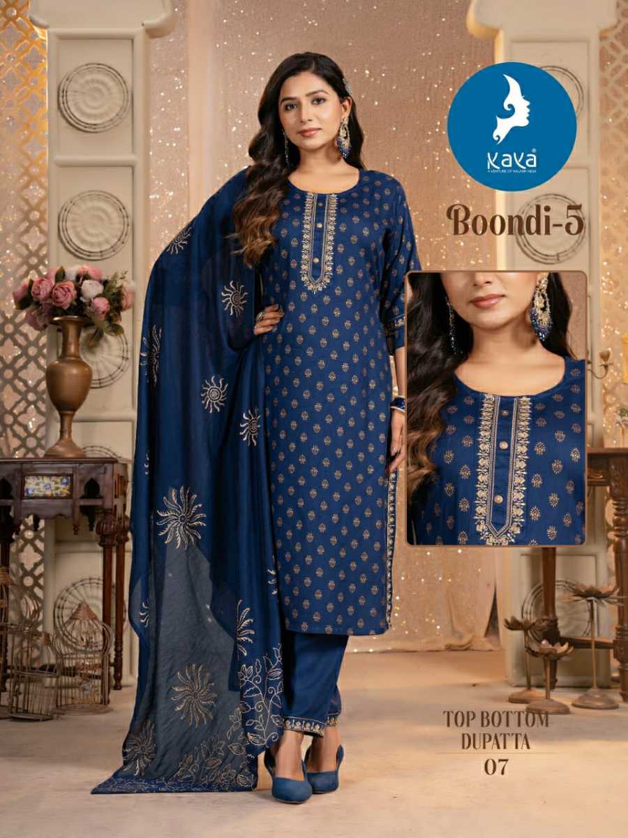 KAYA BOONDI VOL 5 KURTI WHOLESALER