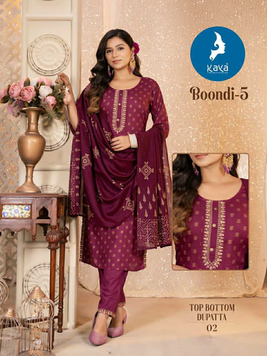 KAYA BOONDI VOL 5 KURTI WHOLESALER