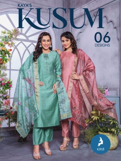 KAYA KUSUM VOL 6 READYMADE SILK KURTIS CATALOG