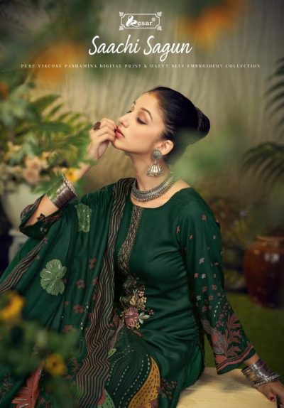 KESAR SAACHI SAGUN PASHMINA WINTER SUITS CATALOG