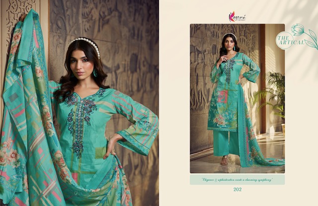 KESARI TRENDZ LIAYANA PURE LAWN PAKISTANI SUITS