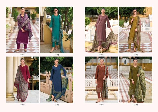 KILORY TRENDS SHISO EMBROIDERY SUITS CATALOGUE