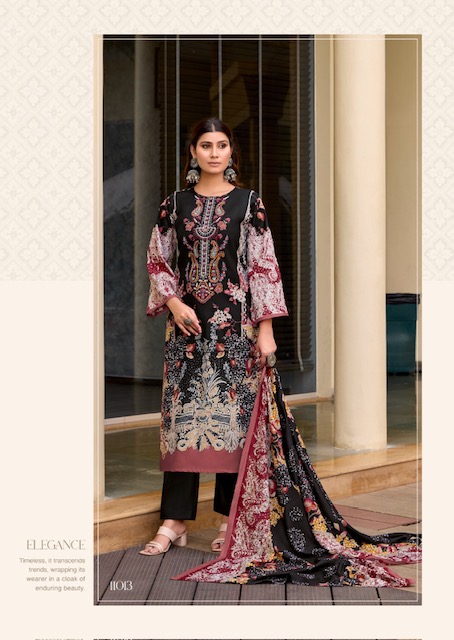 LEVISHA NAIRA NX VOL 11 COTTON PAKISTANI SUITS