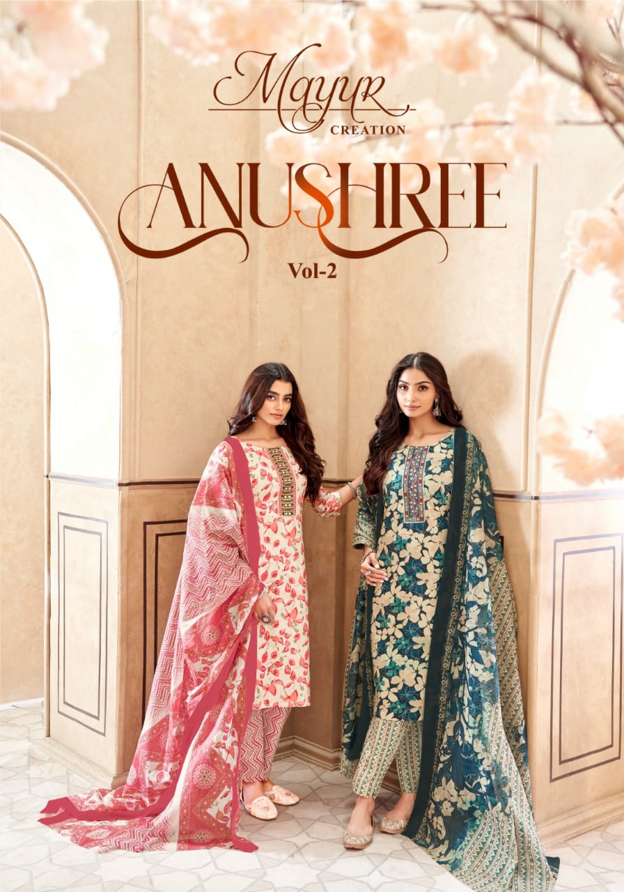 MAYUR CREATION ANUSHREE VOL 2 COTTON READYMADE SUITS