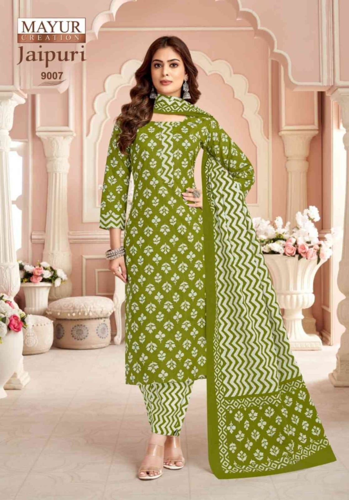 MAYUR CREATION JAIPURI VOL 9 DRESS MATERIAL JETPUR