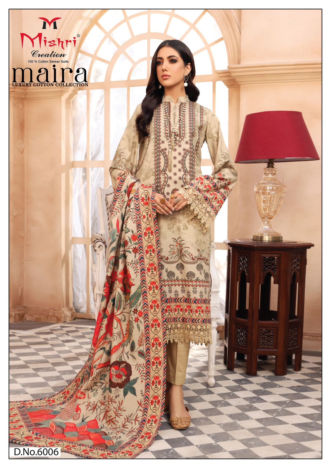 MISHRI CREATION MAIRA COTTON KARACHI SUITS CATALOG