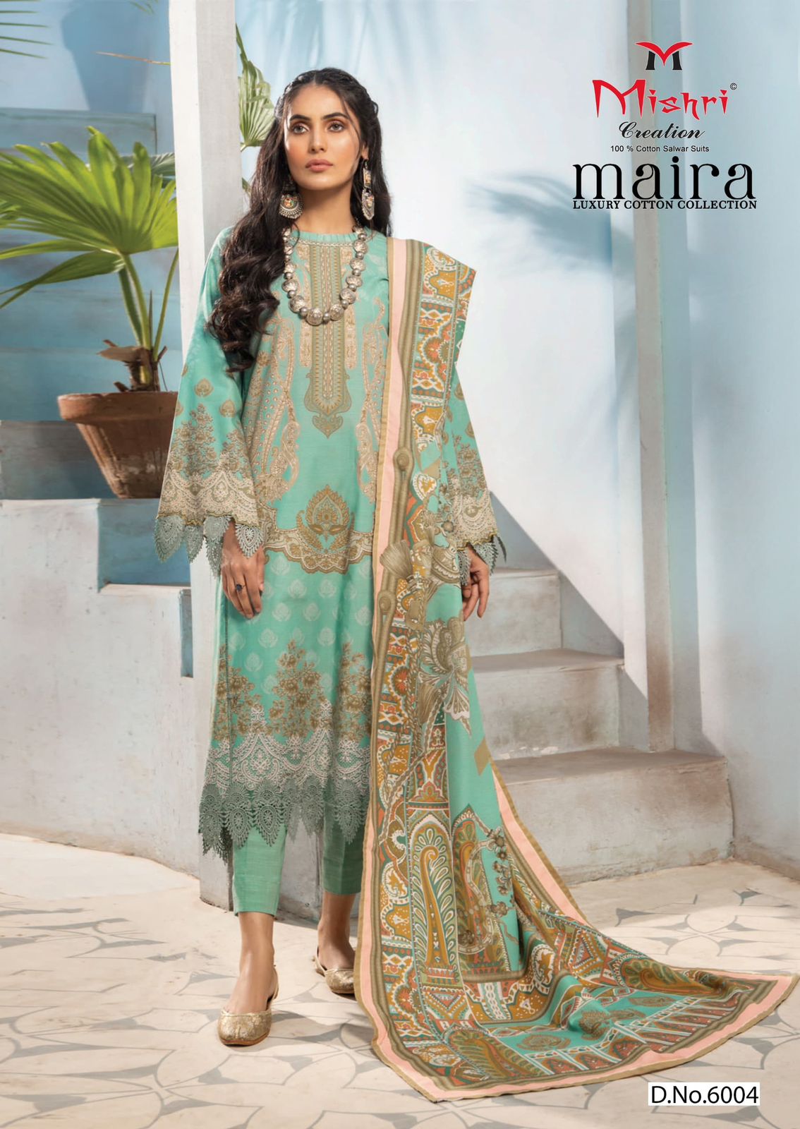 MISHRI CREATION MAIRA COTTON KARACHI SUITS CATALOG