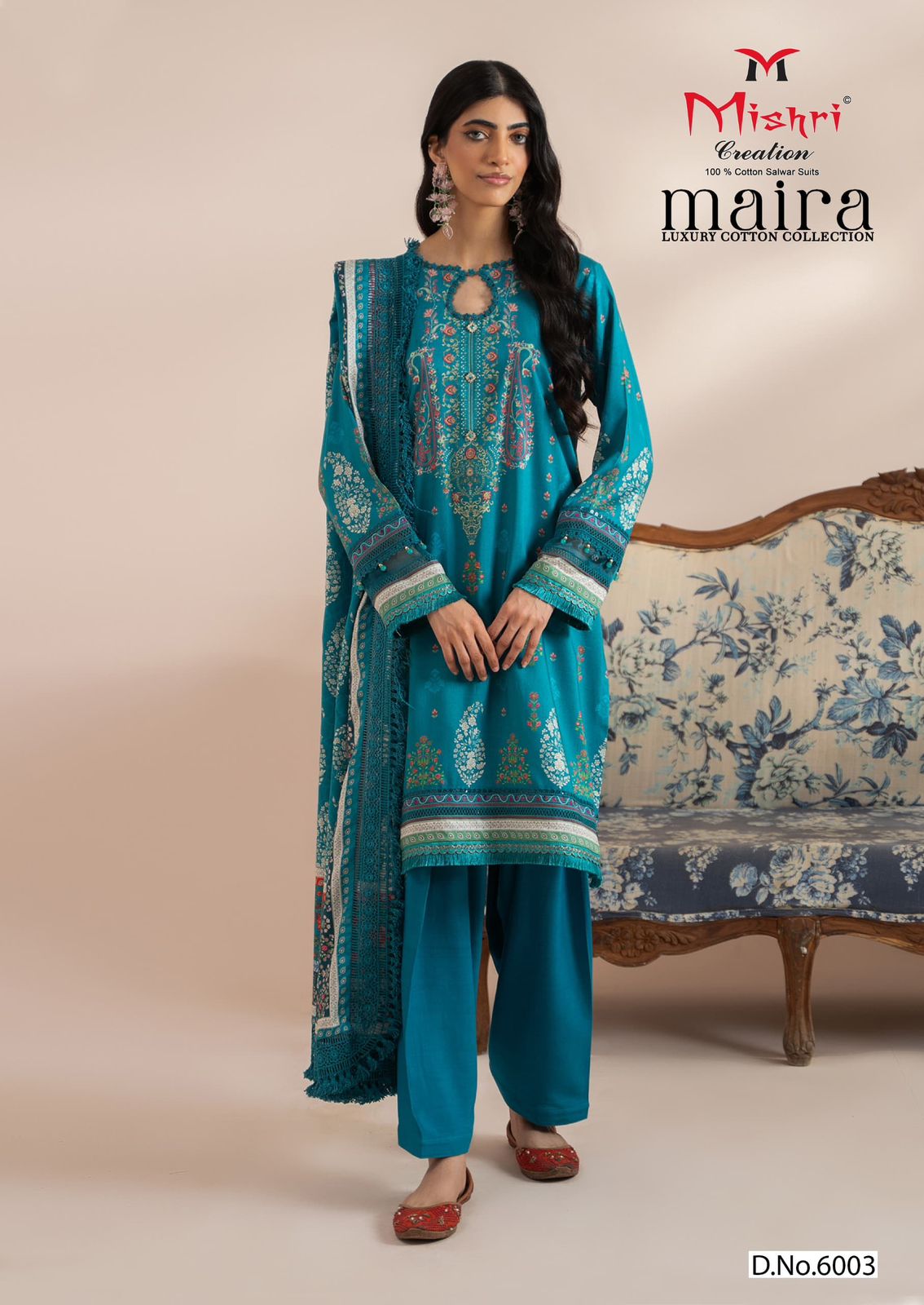 MISHRI CREATION MAIRA COTTON KARACHI SUITS CATALOG