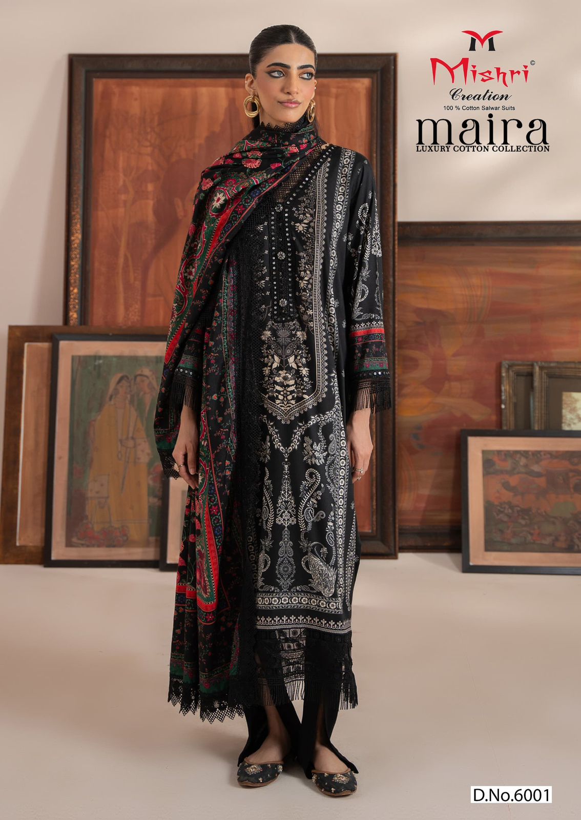 MISHRI CREATION MAIRA COTTON KARACHI SUITS CATALOG