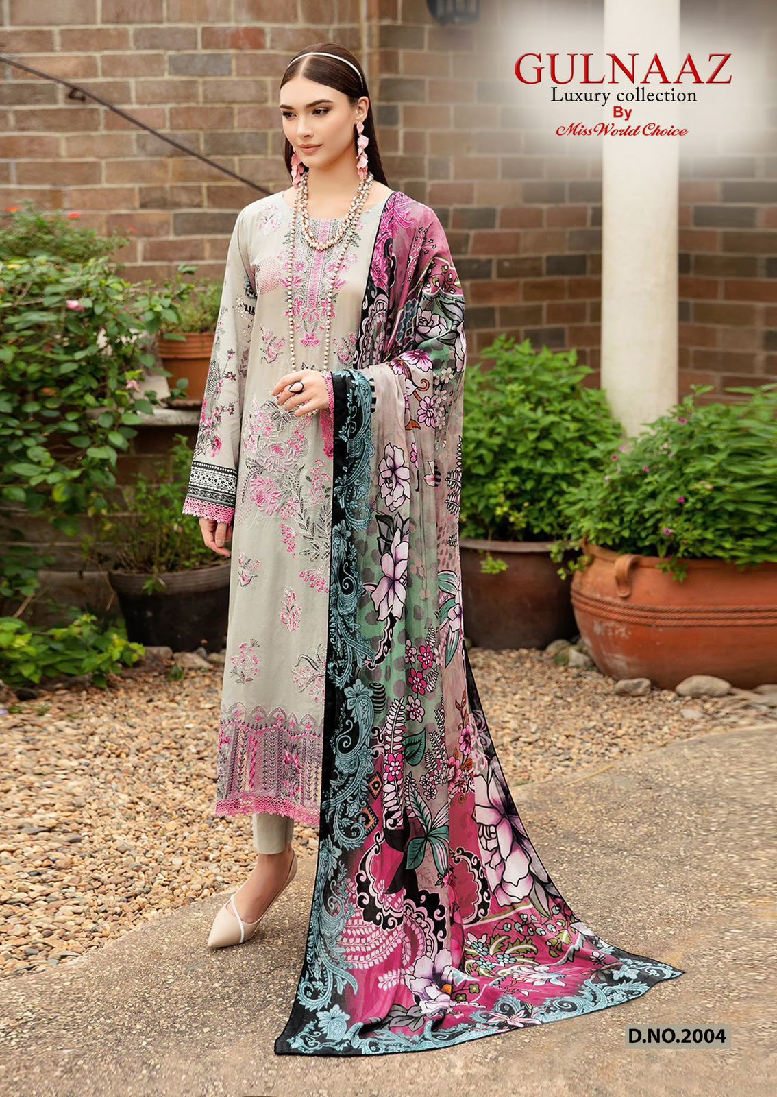 MISS WORLD GULNAAZ VOL 2 LAWN KARACHI SUITS