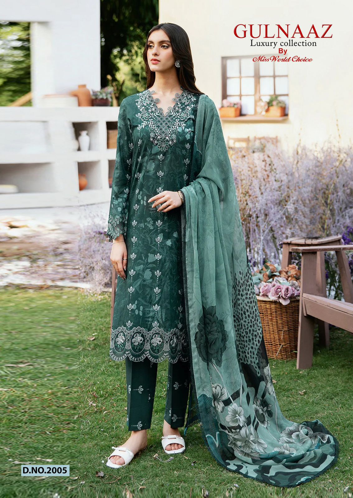 MISS WORLD GULNAAZ VOL 2 LAWN KARACHI SUITS