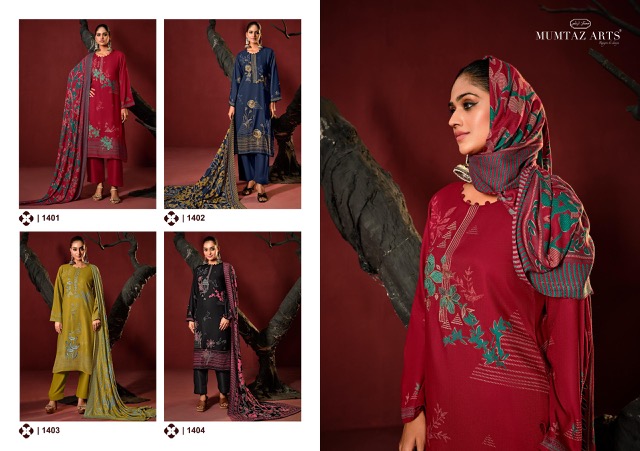 MUMTAZ ARTS KHUSRANG PASHMINA WINTER SUITS