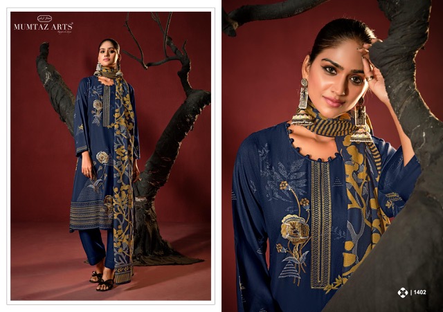 MUMTAZ ARTS KHUSRANG PASHMINA WINTER SUITS