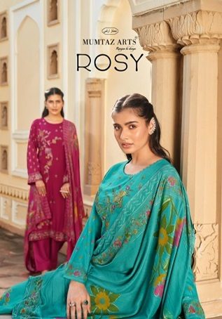 MUMTAZ ARTS ROSY PASHMINA WINTER SUITS CATALOG