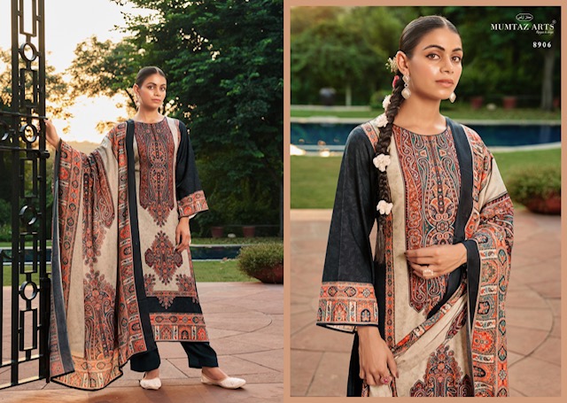 MUMTAZ ARTS SHIRINGAR PASHMINA SUITS FOR WINTERS