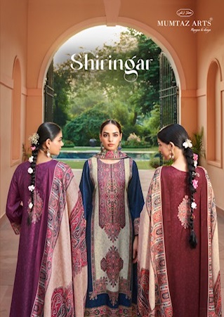 MUMTAZ ARTS SHIRINGAR PASHMINA SUITS FOR WINTERS