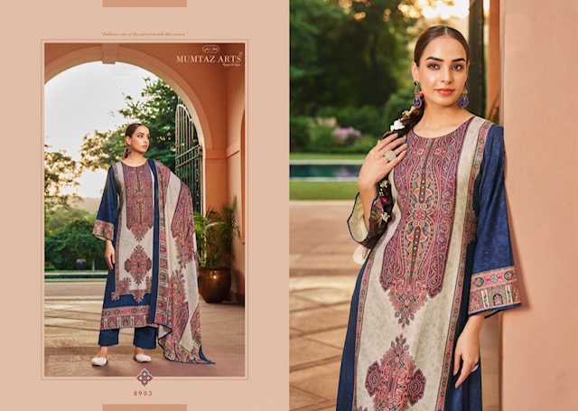 MUMTAZ ARTS SHIRINGAR PASHMINA SUITS FOR WINTERS