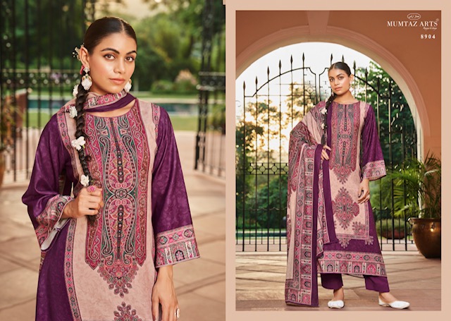 MUMTAZ ARTS SHIRINGAR PASHMINA SUITS FOR WINTERS