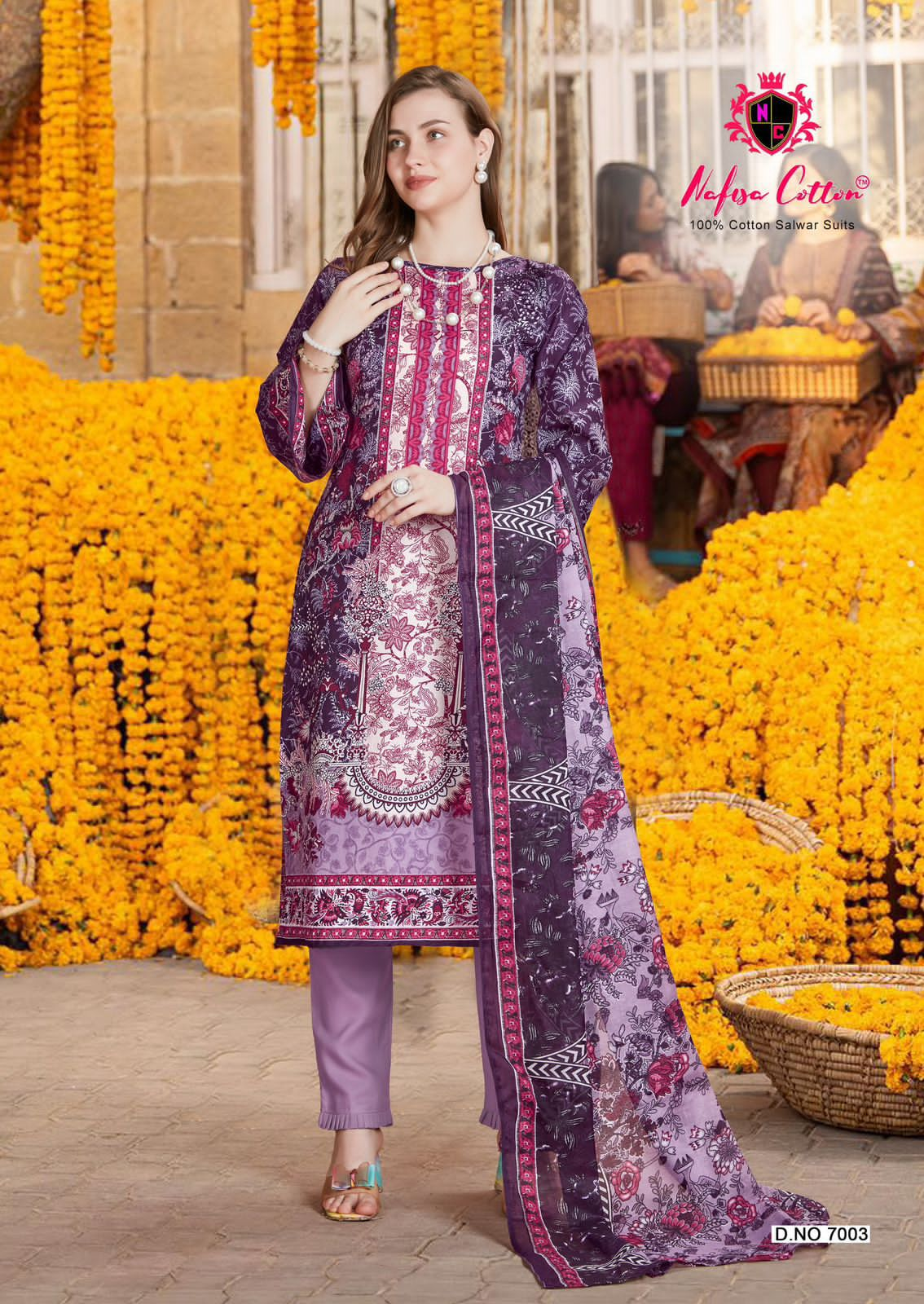 NAFISA COTTON ANDAAZ VOL 7 KARACHI SUITS