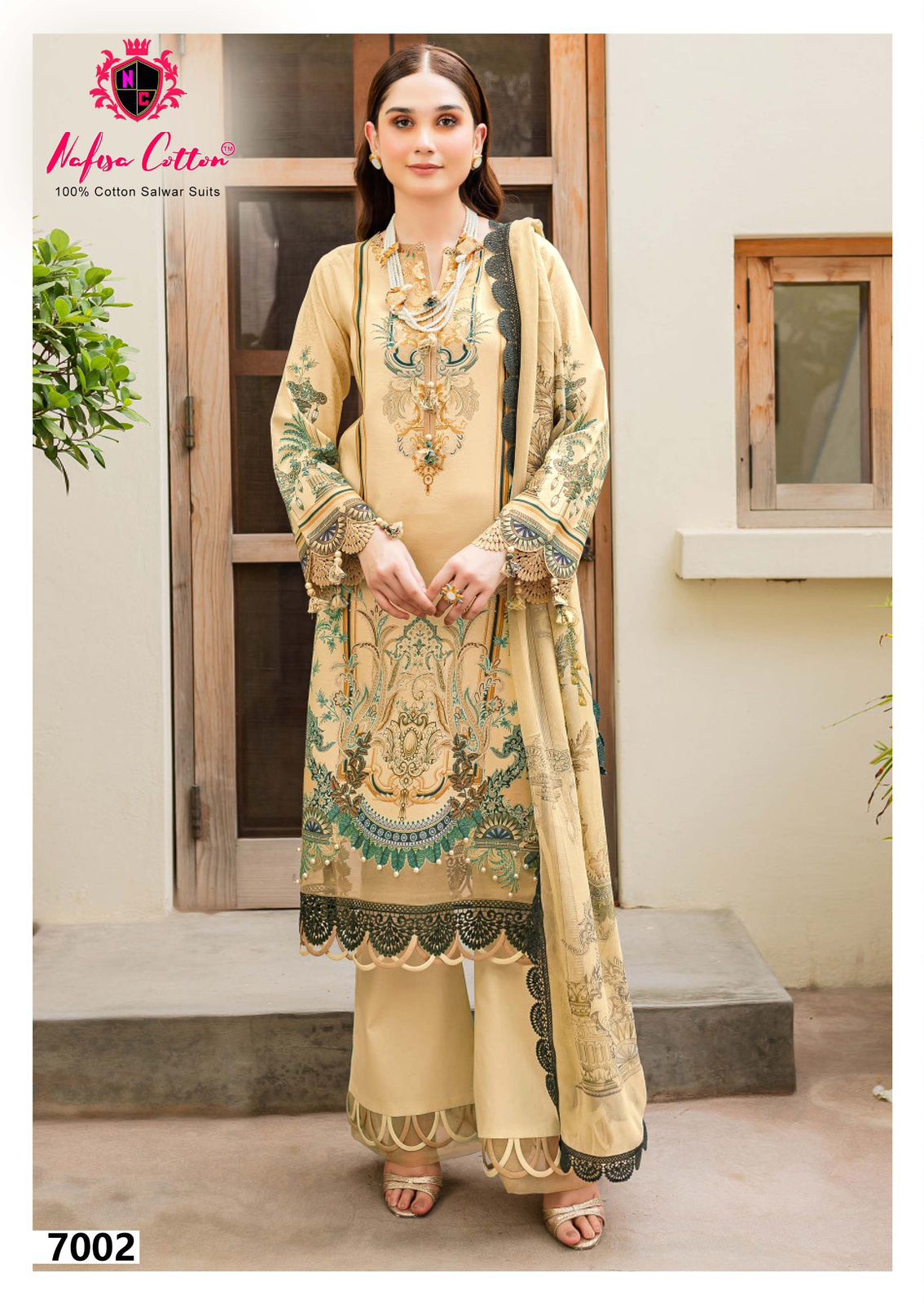 NAFISA COTTON ESRA VOL 7 PAKISTANI KARACHI SUITS