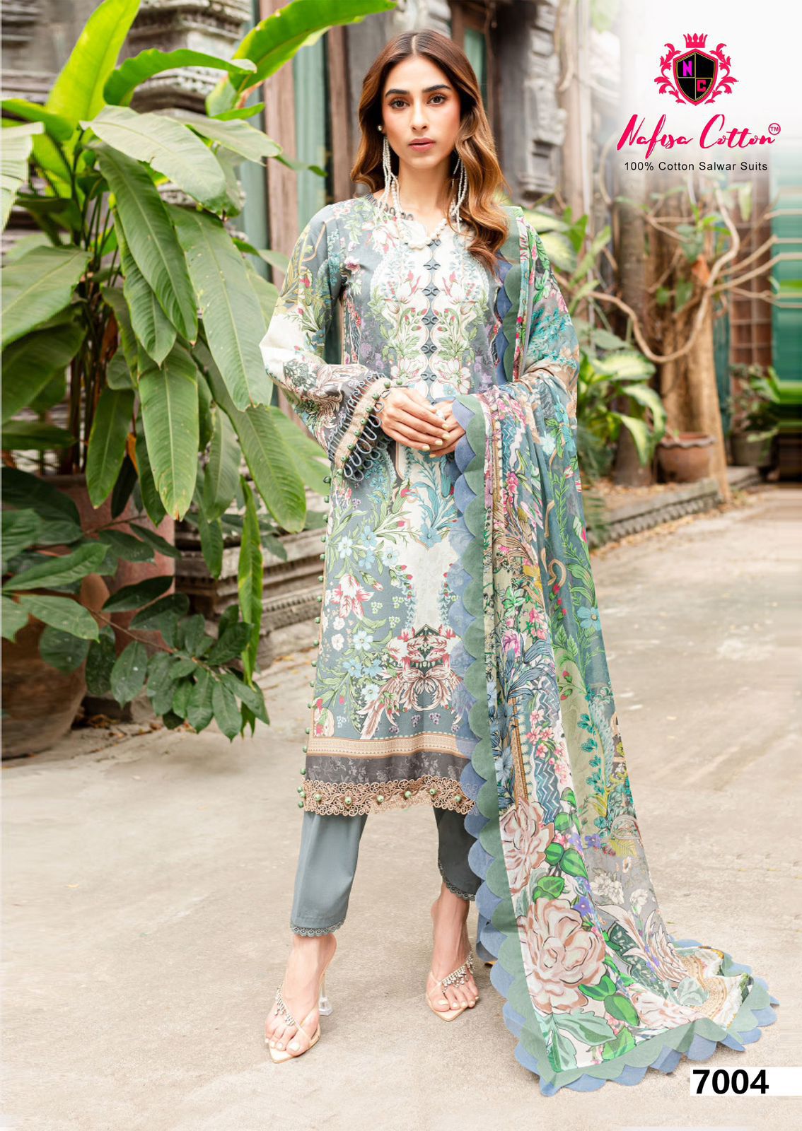 NAFISA COTTON ESRA VOL 7 PAKISTANI KARACHI SUITS