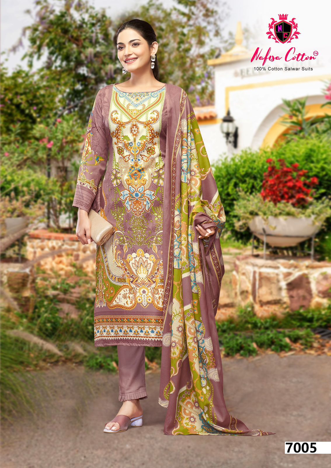 NAFISA COTTON ESRA VOL 7 PAKISTANI KARACHI SUITS