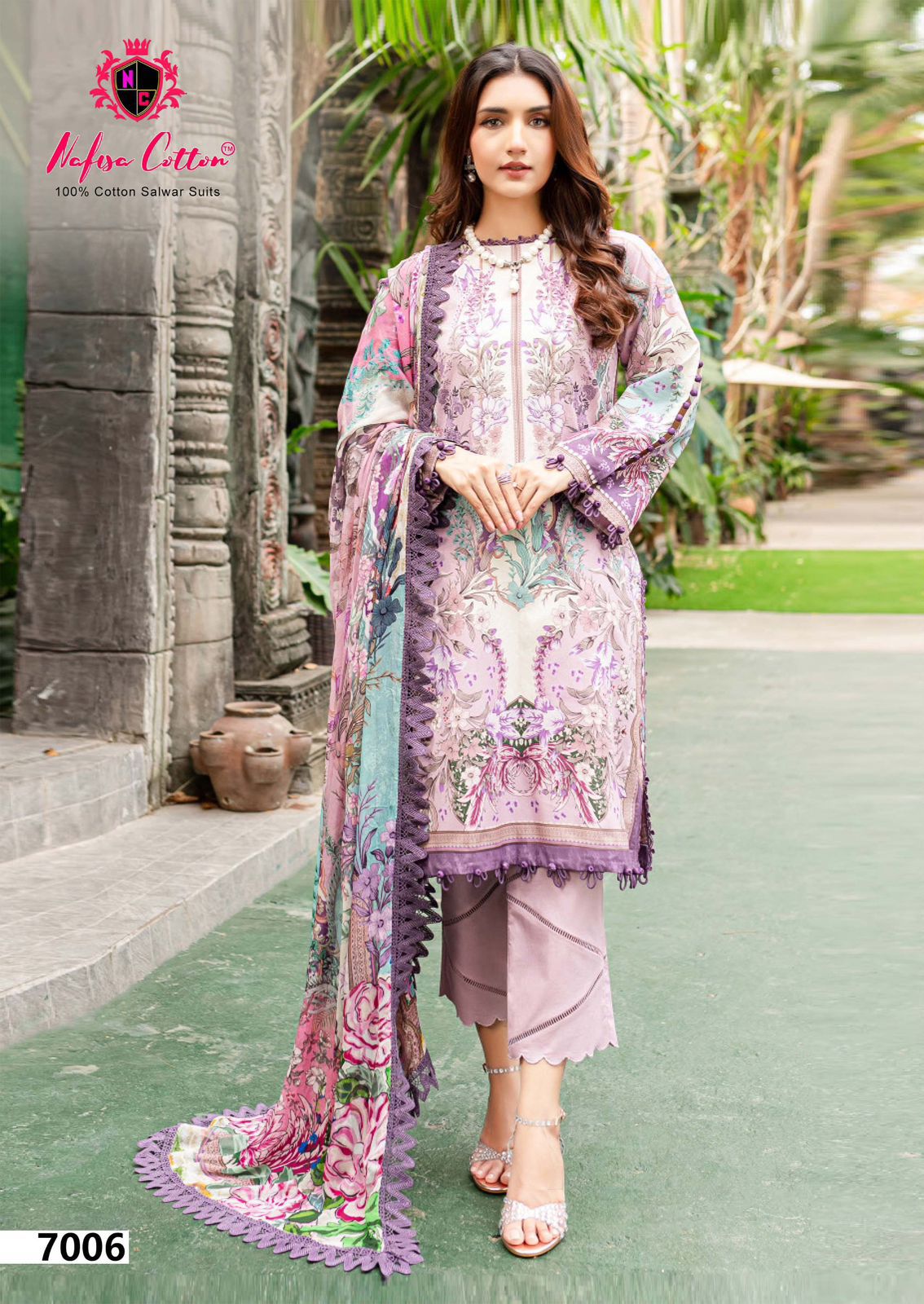 NAFISA COTTON ESRA VOL 7 PAKISTANI KARACHI SUITS