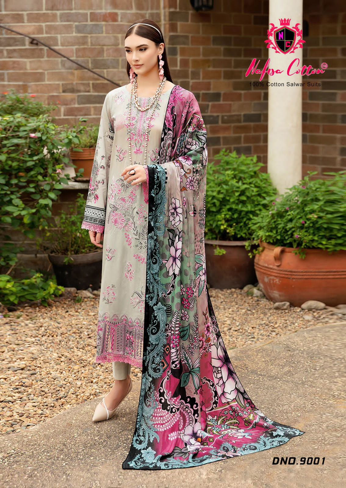 NAFISA COTTON FAIZA VOL 9 COTTON KARACHI SUITS