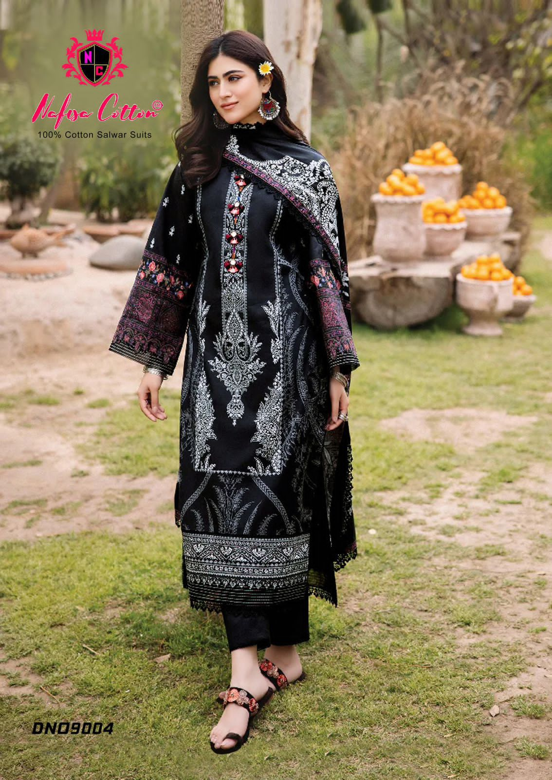 NAFISA COTTON FAIZA VOL 9 COTTON KARACHI SUITS