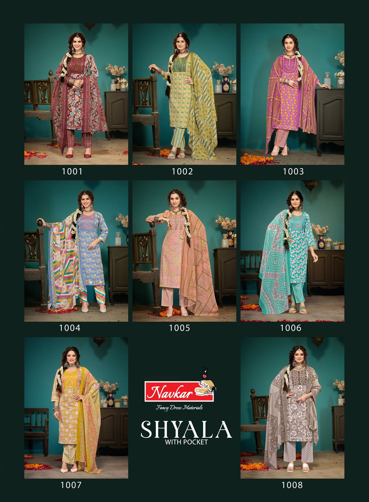 NAVKAR SHYALA VOL 1 READYMADE KURTIS WITH POCKET