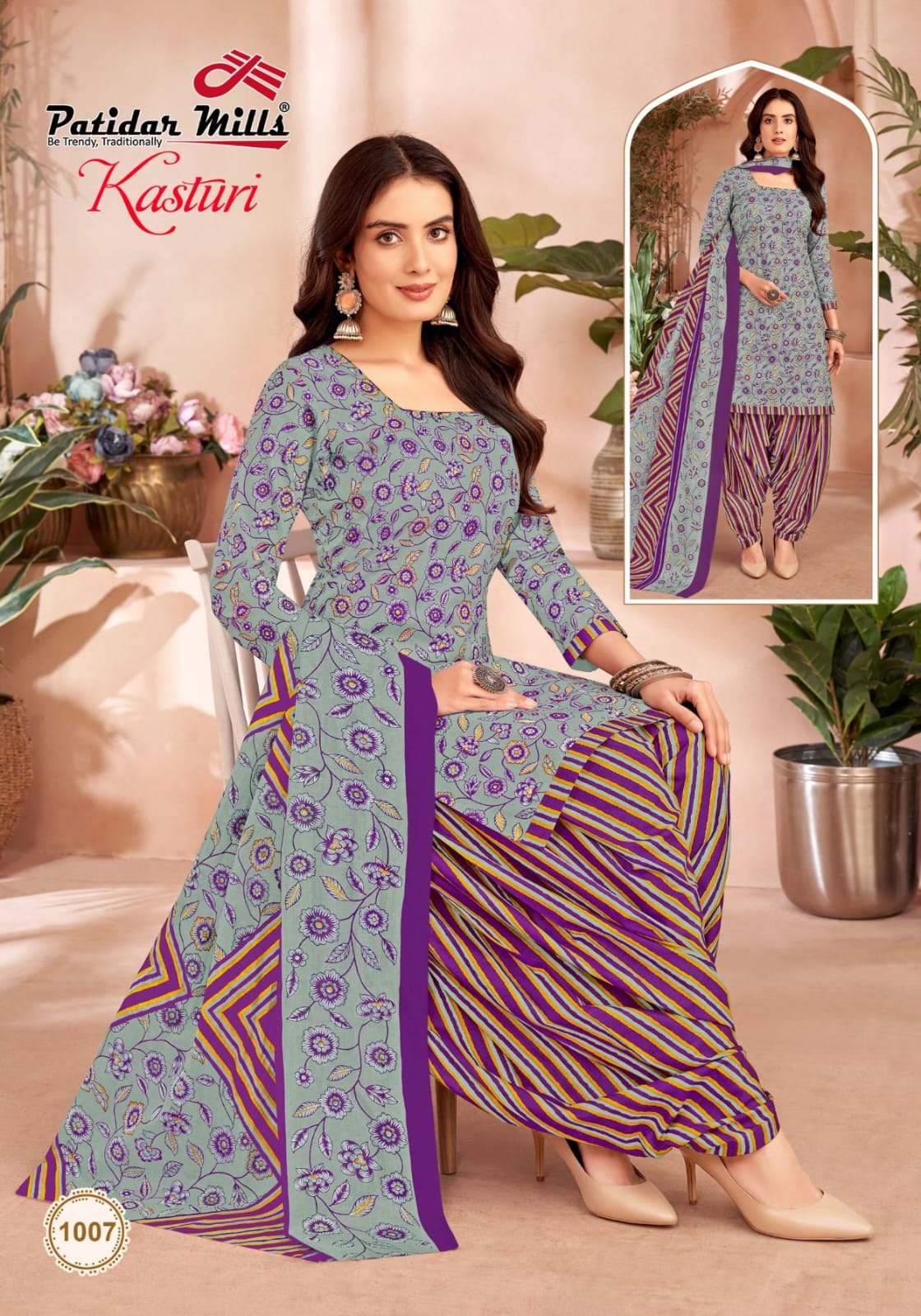 PATIDAR KASTURI VOL 1 COTTON PRINTED DRESS MATERIAL