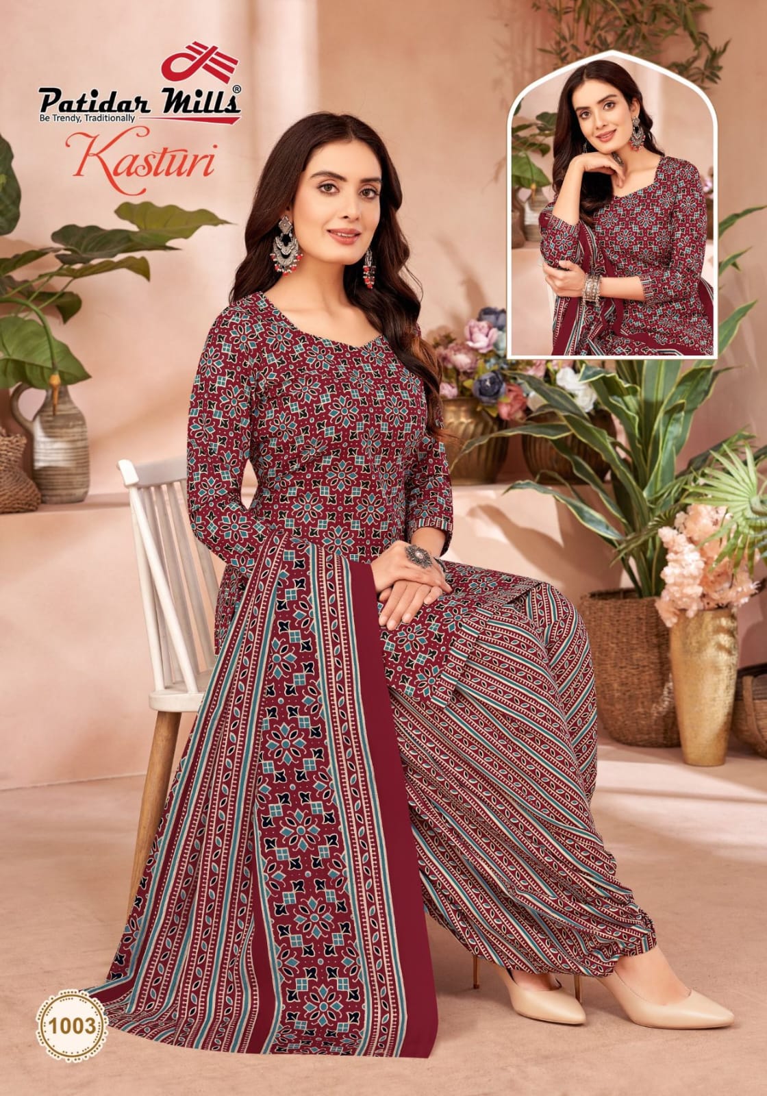 PATIDAR KASTURI VOL 1 COTTON PRINTED DRESS MATERIAL