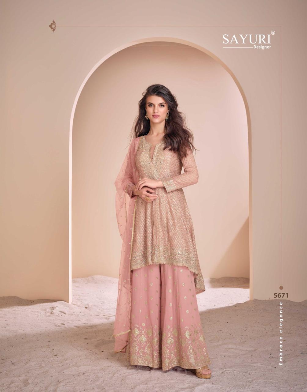 SAYURI DESIGNER AAYNA DESIGNER PARTY WEAR SUITS