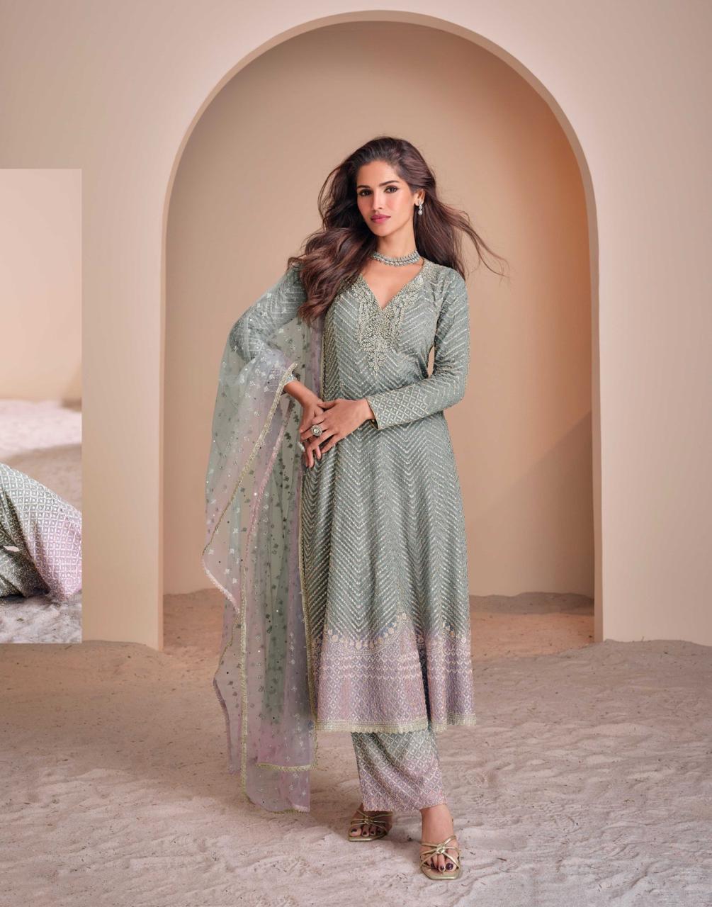 SAYURI DESIGNER AAYNA DESIGNER PARTY WEAR SUITS