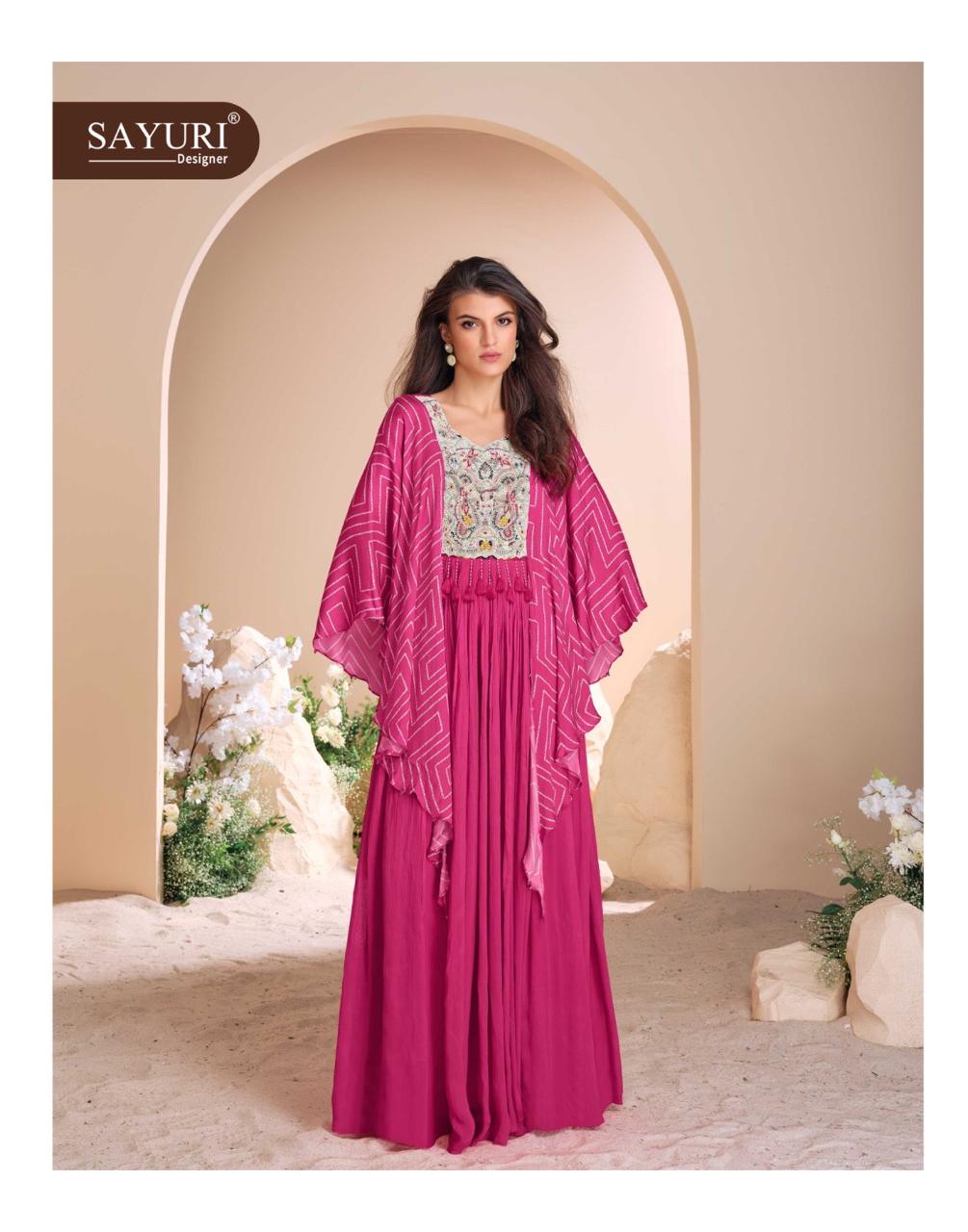 SAYURI DESIGNER MOHEY DESIGNER DRESS CATALOG