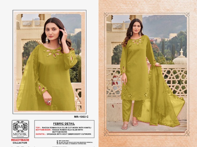 SHRADDHA DESIGNER MUSHK READYMADE SUITS