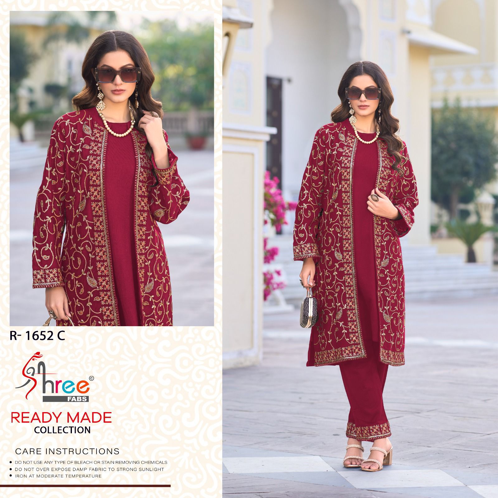 SHREE FABS R 1650 READYMADE WOOLEN COLLECTION