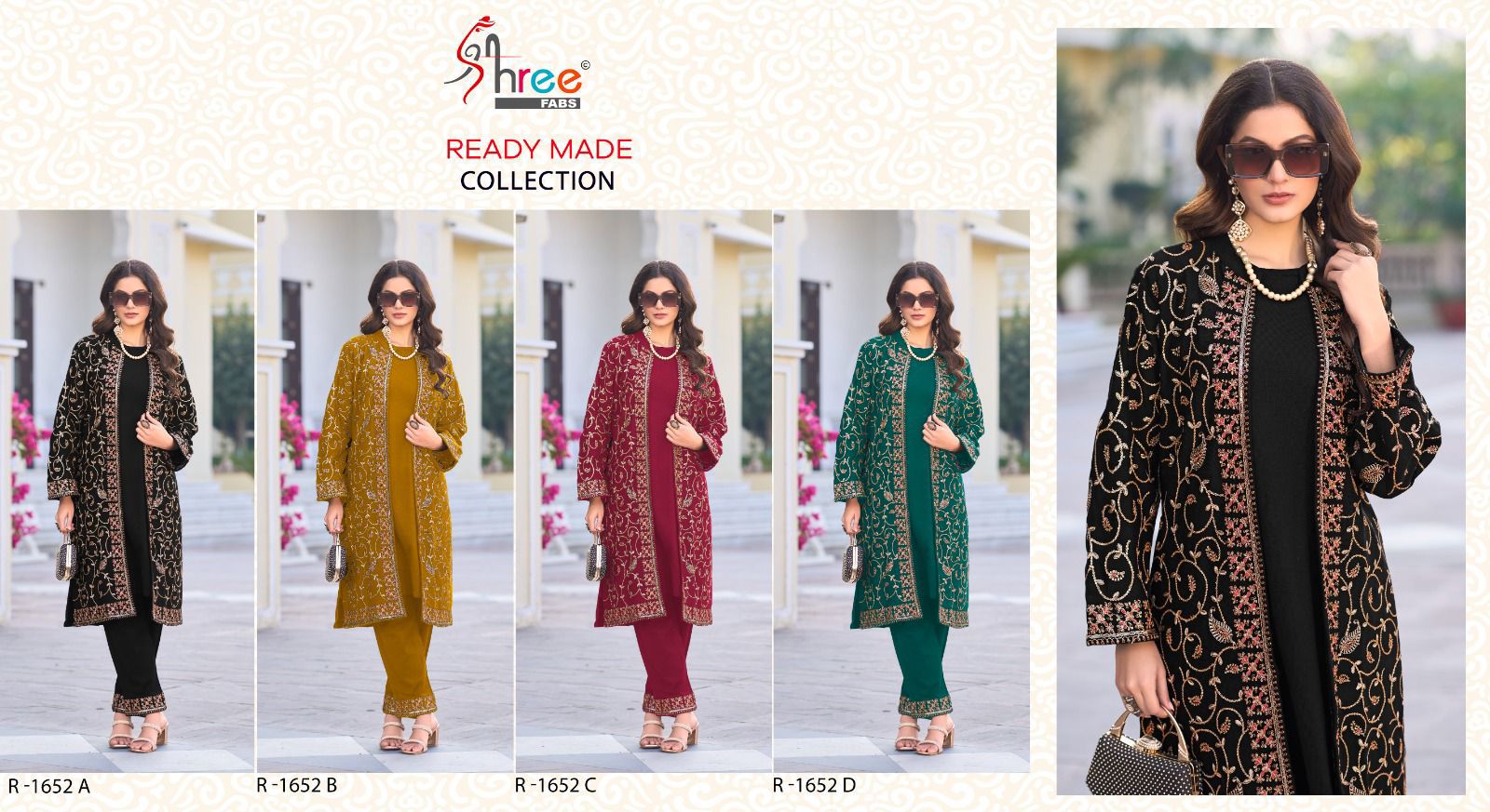 SHREE FABS R 1650 READYMADE WOOLEN COLLECTION