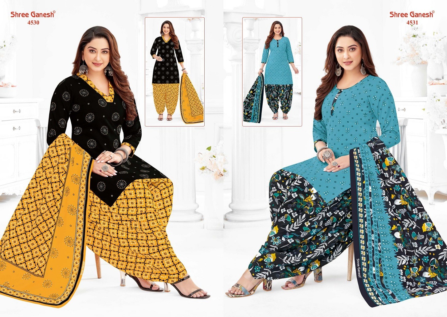 SHREE GANESH HANSIKA VOL 25 COTTON PATIYALA SUITS