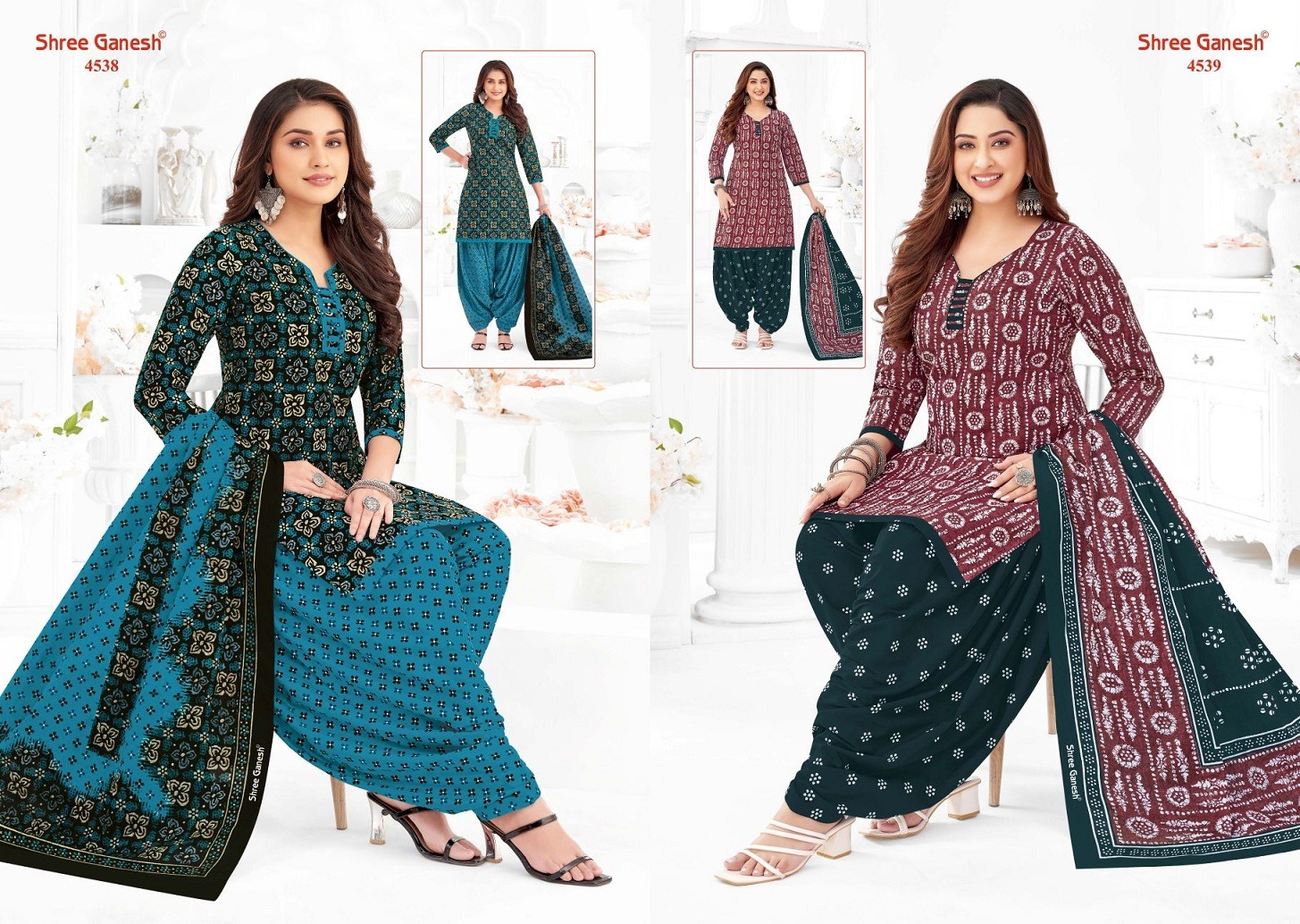 SHREE GANESH HANSIKA VOL 25 COTTON PATIYALA SUITS